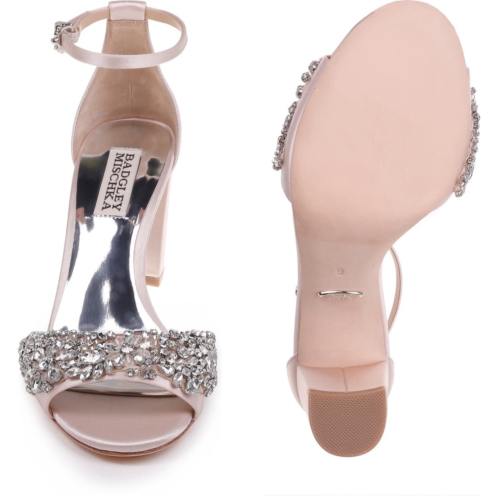 Badgley Mischka Hines Embellished Sandal - Picture 4 of 4